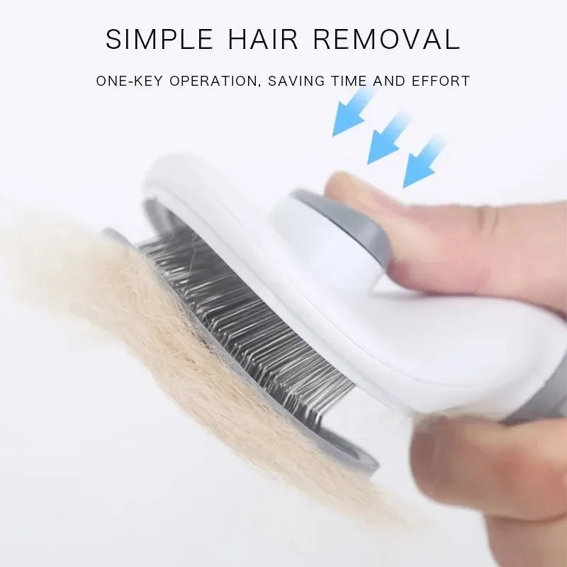 Pet Brush For Grooming Removes Hair