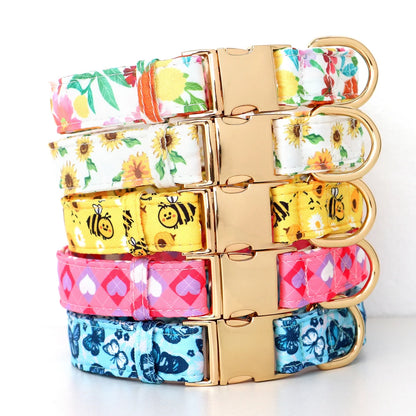 Spring Adjustable Nylon Pet Collar