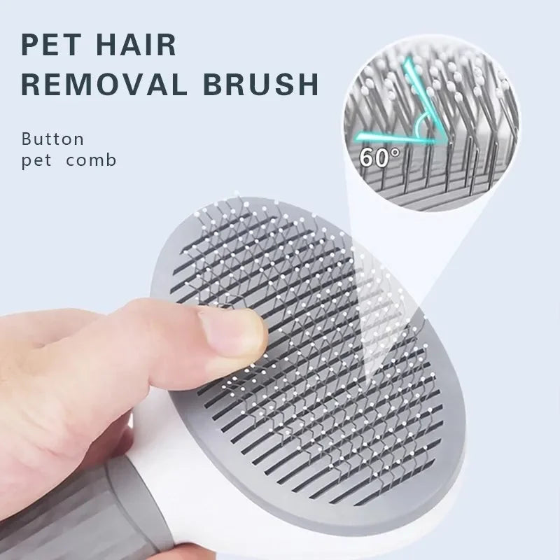 Pet Brush For Grooming Removes Hair