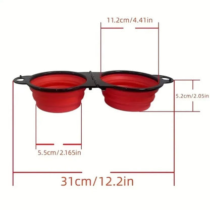 Portable Outdoor Travel Pet Bowls