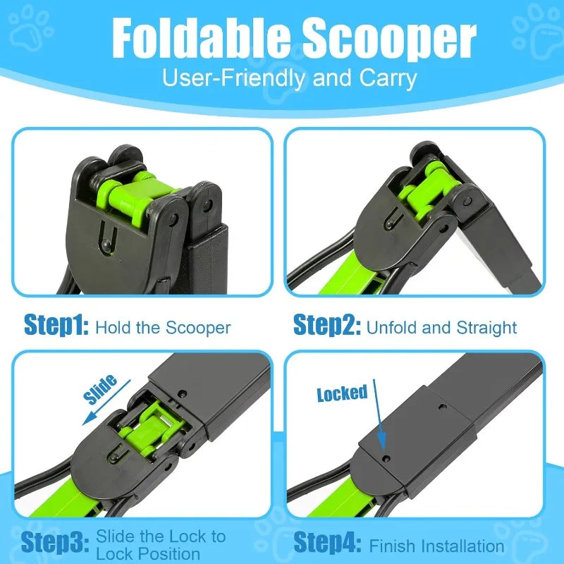 Heavy Duty Long-Handle Pooper Scooper