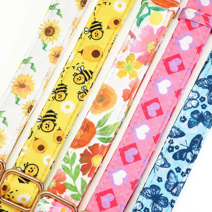 Spring Adjustable Nylon Pet Collar