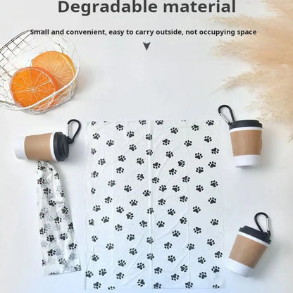 Coffee Cup Style Dog Poop Bag Holder