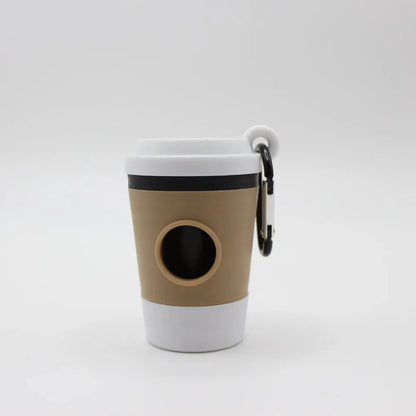 Coffee Cup Style Dog Poop Bag Holder