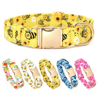 Spring Adjustable Nylon Pet Collar