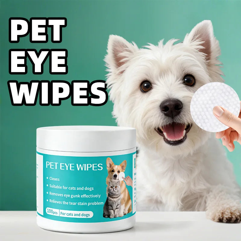 Pet Cleaning Eye Wipes