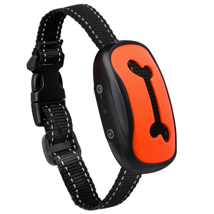 Anti Barking Device USB Rechargeable Dogs Training Collar Ultrasonic Stop Barking Vibration and Beep