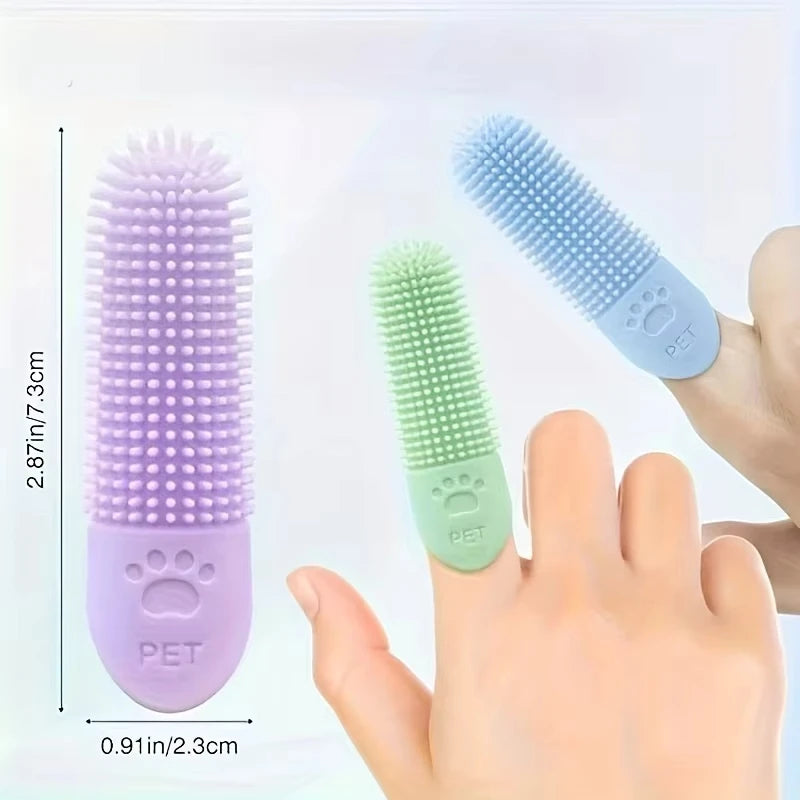 Soft Silicone Pet Toothbrush
