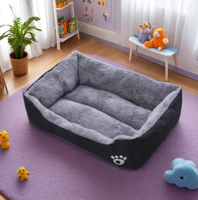 Large Plush Sleeping Bed
