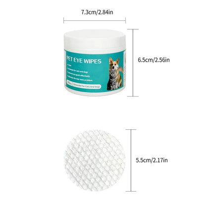 Pet Cleaning Eye Wipes