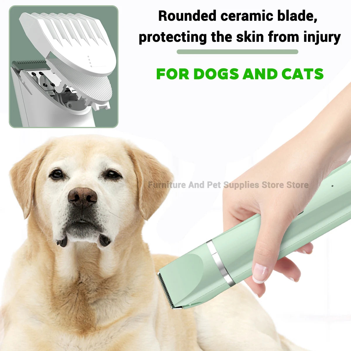 4-in-1 Electric Pet Multi functional Beauty Hair Clipper Rechargeable