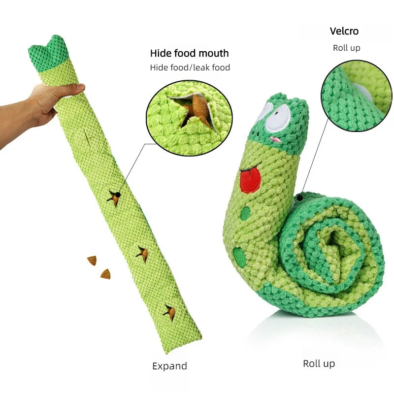 Puzzle Feeder Interactive Plush Toy