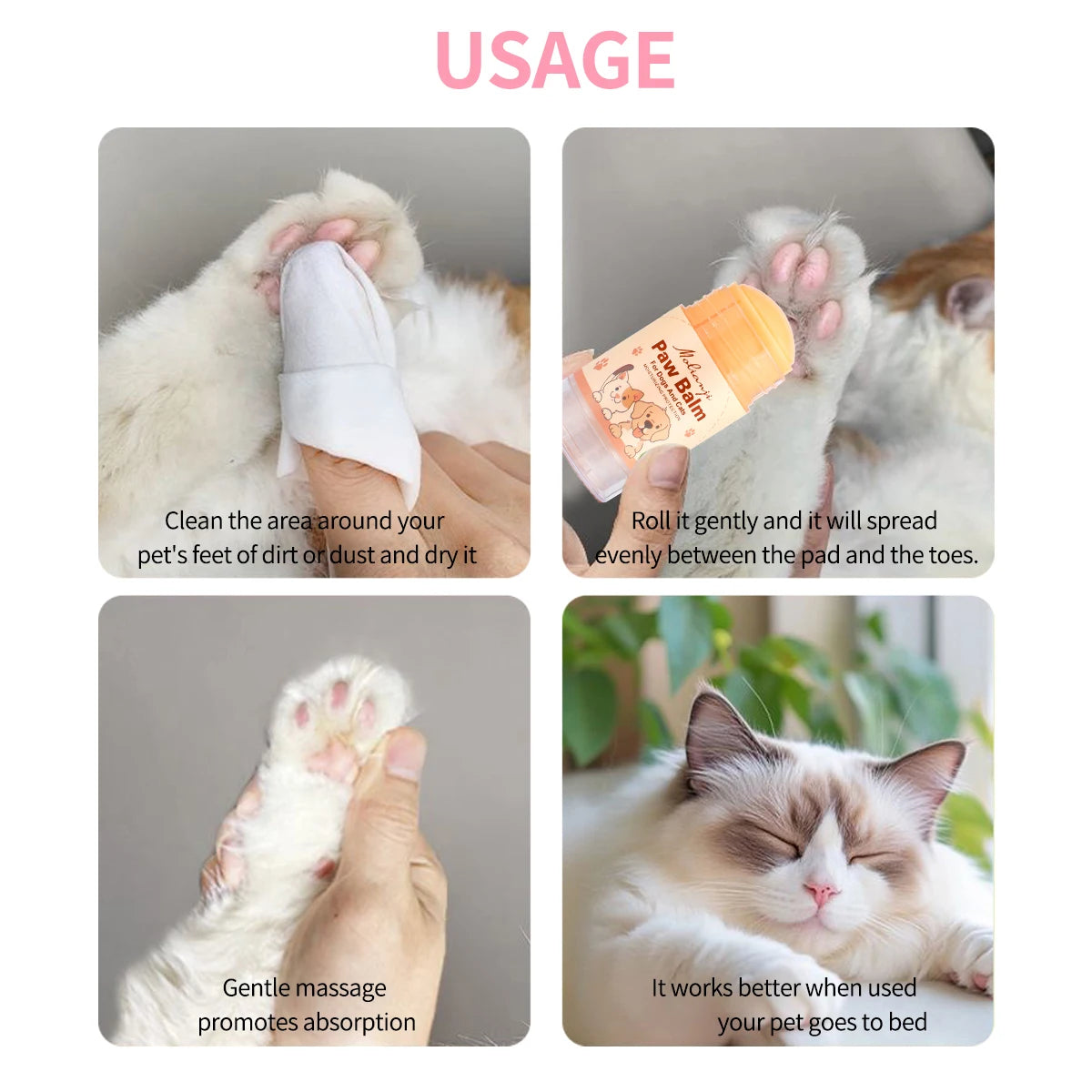 Pet Anti Cracking Moisturizing Paw and Nose Care