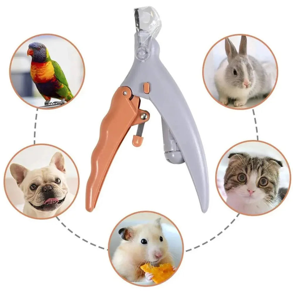 Professional Pet Nail Clipper With LED Light
