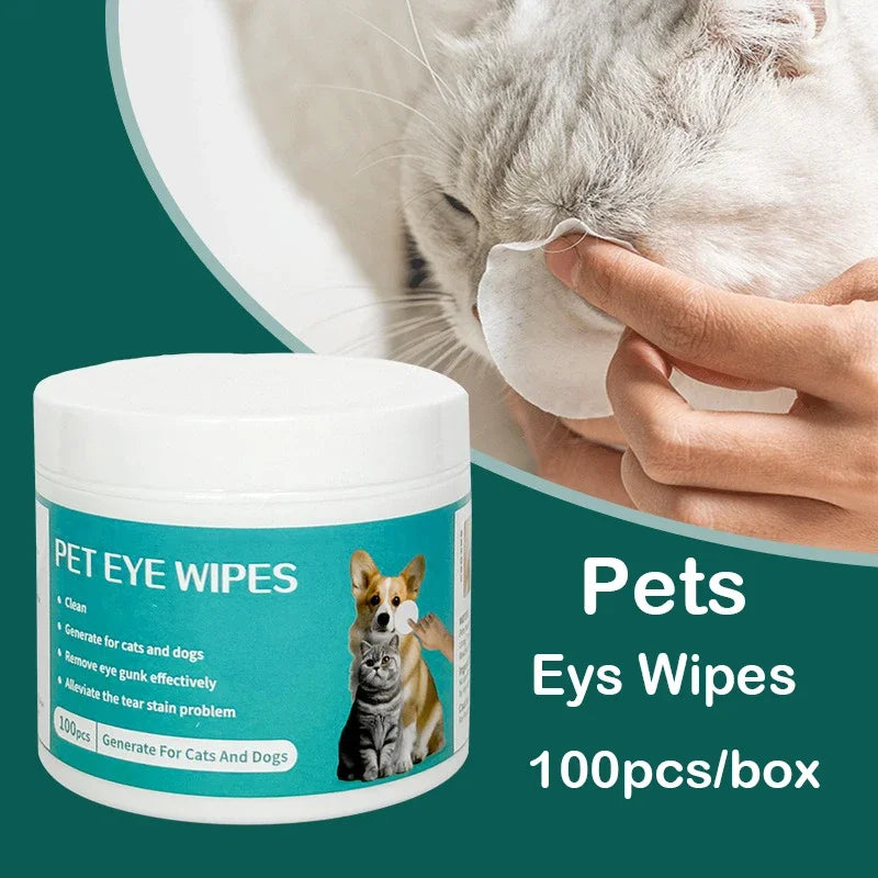 Pet Cleaning Eye Wipes