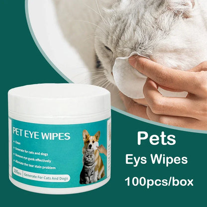 Pet Cleaning Eye Wipes