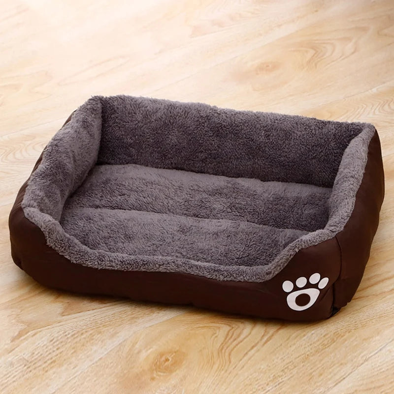 Large Plush Sleeping Bed
