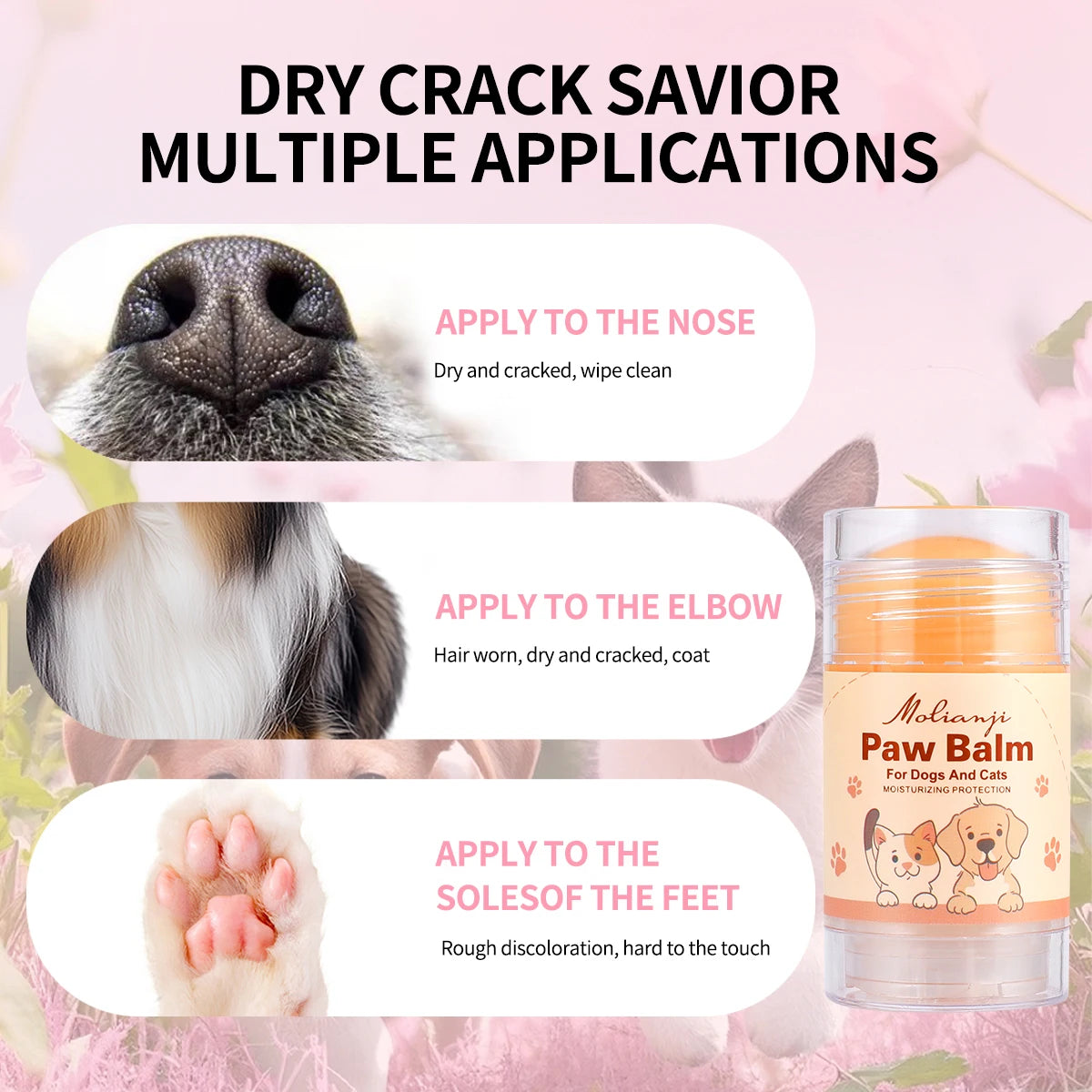 Pet Anti Cracking Moisturizing Paw and Nose Care