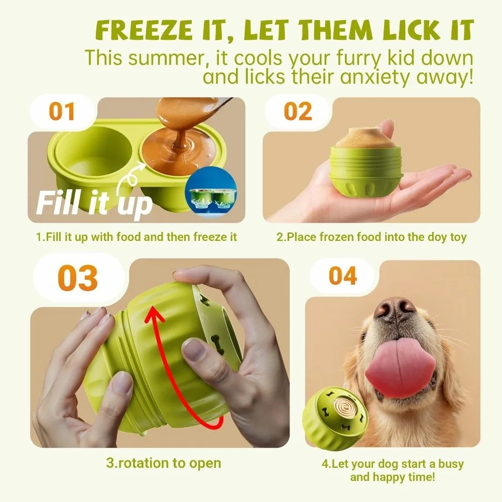 2-grid Food Mold for Pets