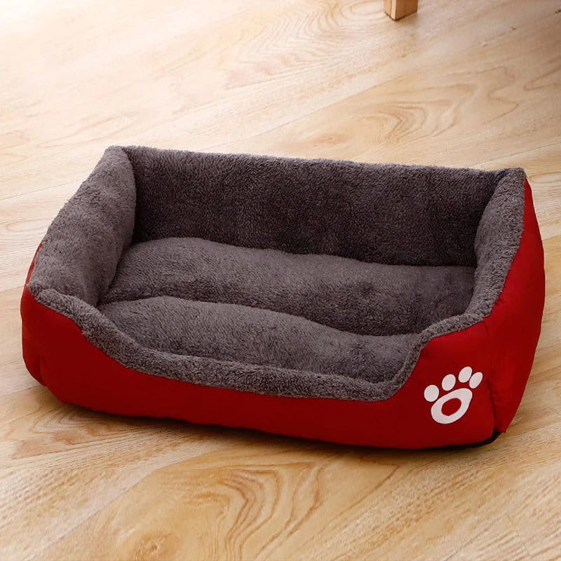Large Plush Sleeping Bed