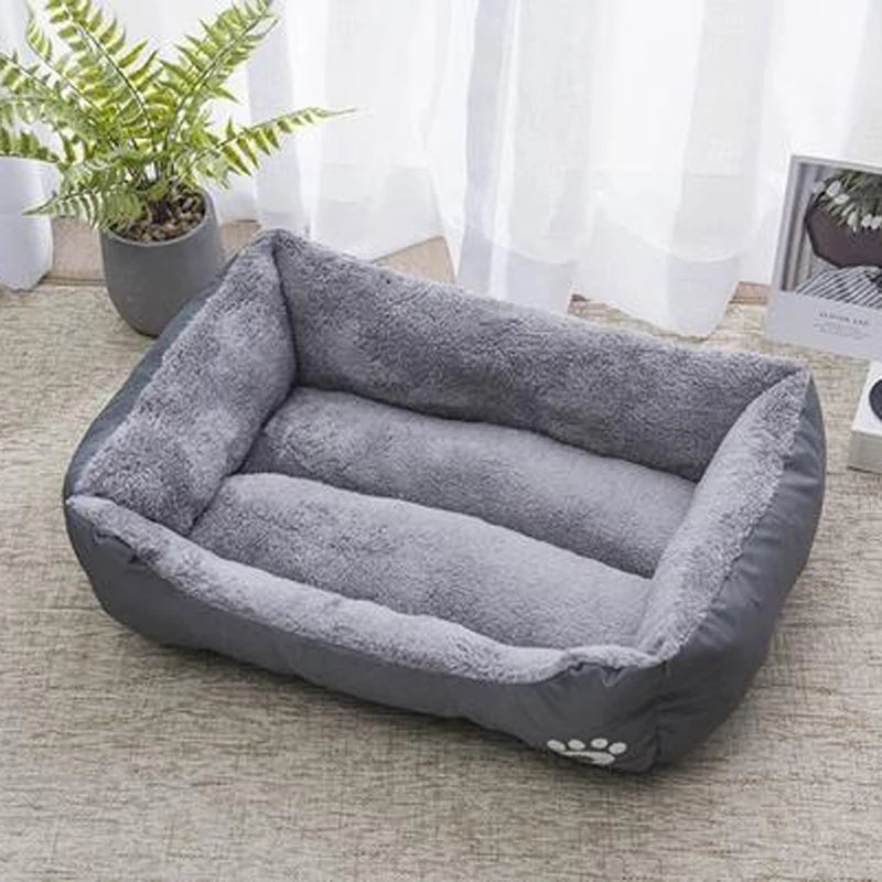 Large Plush Sleeping Bed